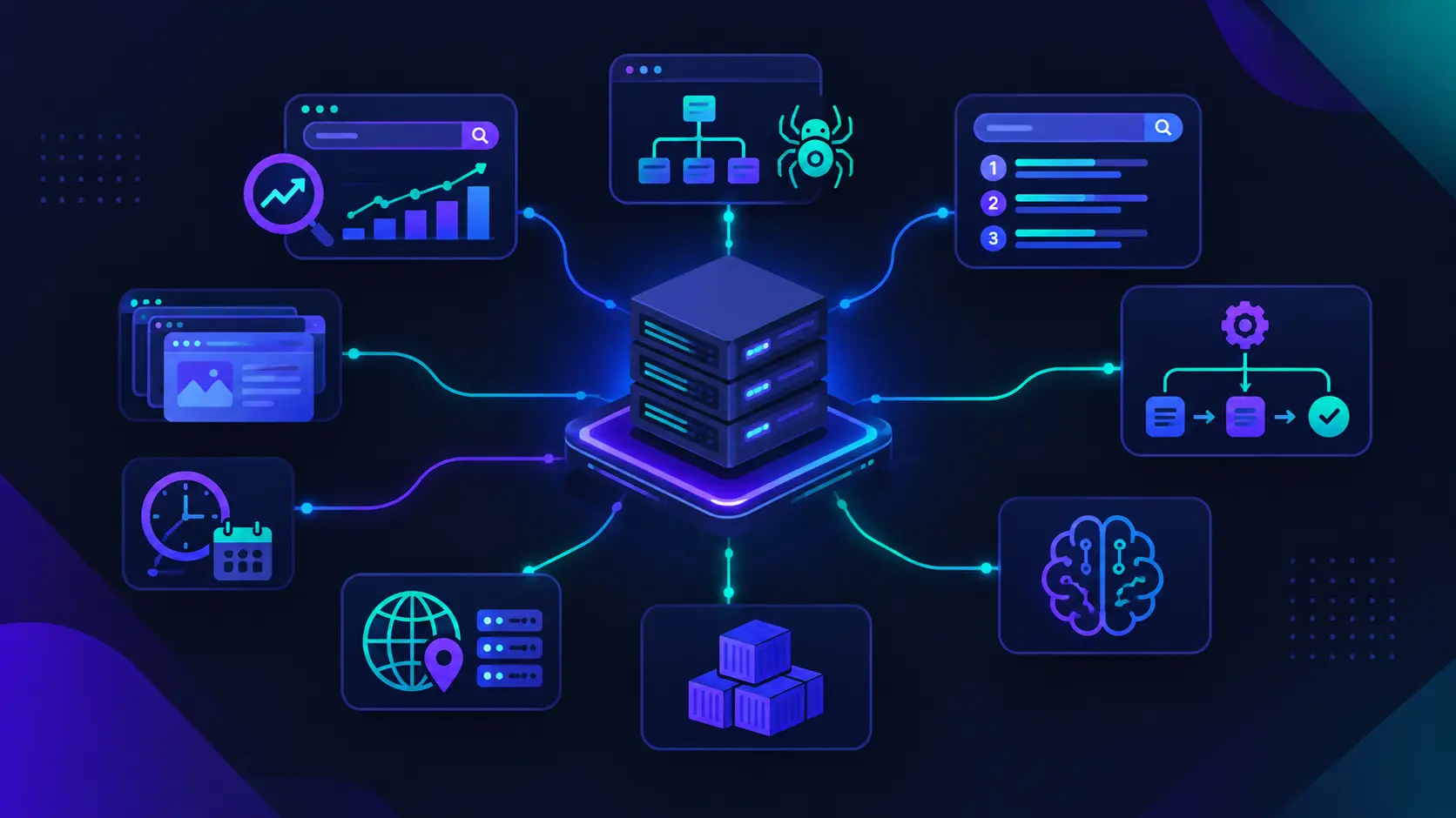 VPS server for SEO tools and website automation